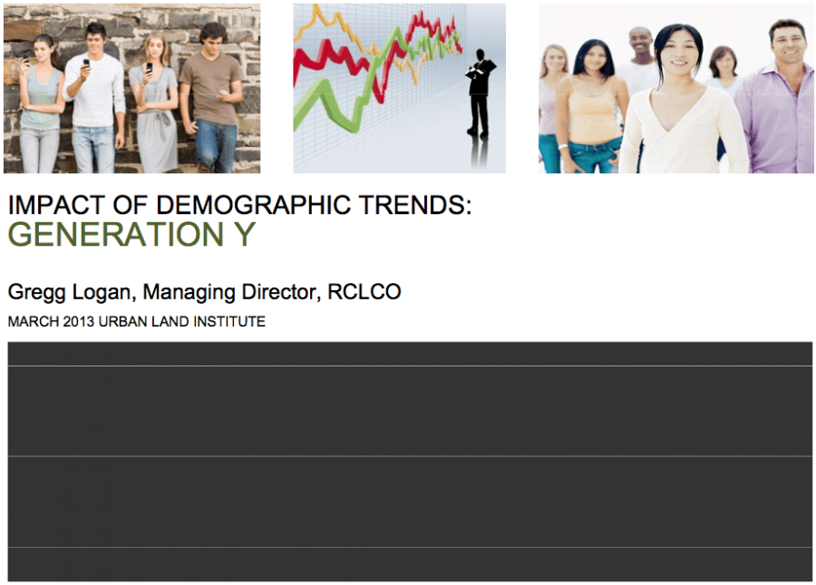 presentation 2013 03 01 Impact of Demographic Trends Generation Y 1