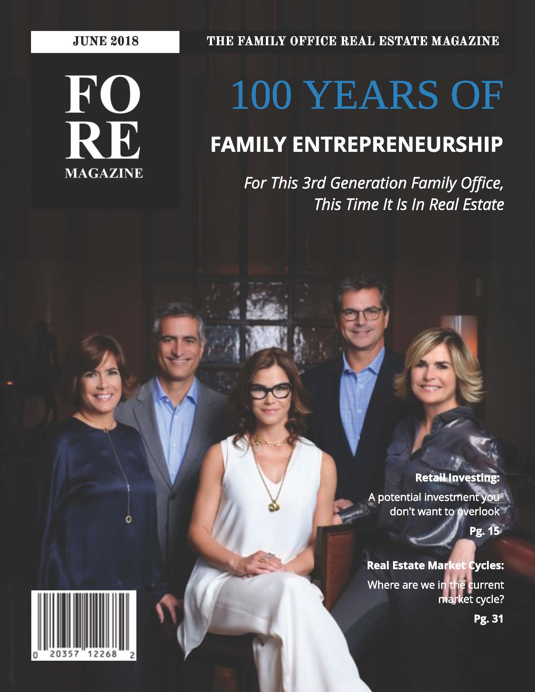 FORE Magazine Cover June 2018
