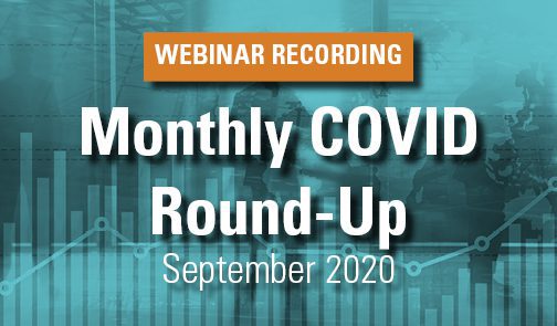 2020.09.17 COVID Round Up 3 Thumbnail Webinar Recording