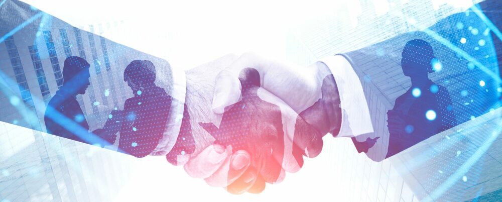 Stock image of handshake used to represent public-private partnerships