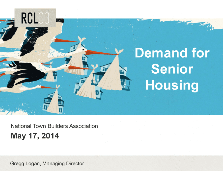 Demand for Senior Housing