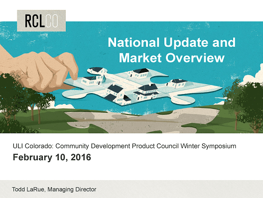 National Update and Market Overview